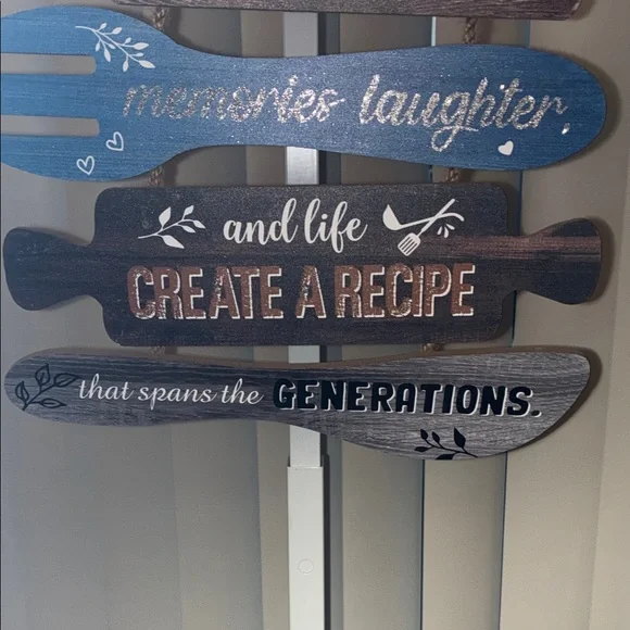 Rustic Kitchen Wall Decor Sign - Picture 3 of 3